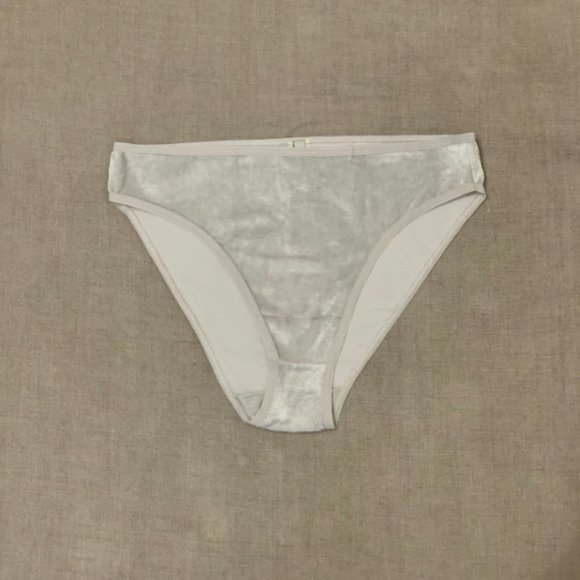 BNWT Baserange Bell Underwear in grey velvet - Picture 1 of 10